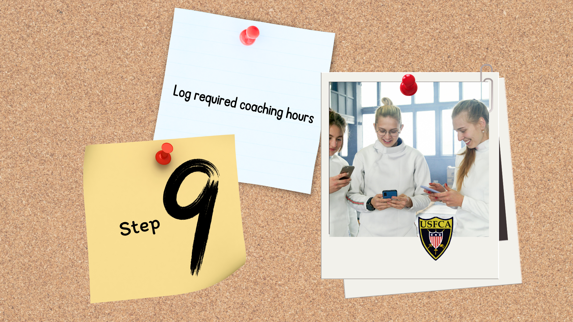 Ninth step is to log the required coaching hours